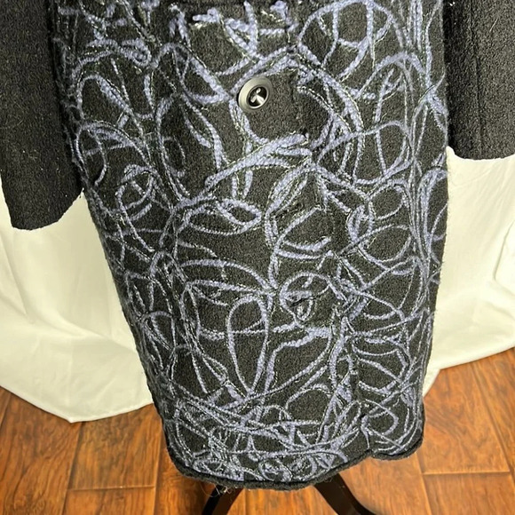 Spanner Boiled Wool Lightweight Car Coat - Picture 3 of 10